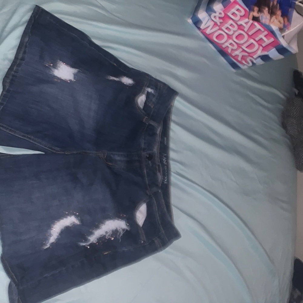 Lane bryant size 18 women’s jean shorts